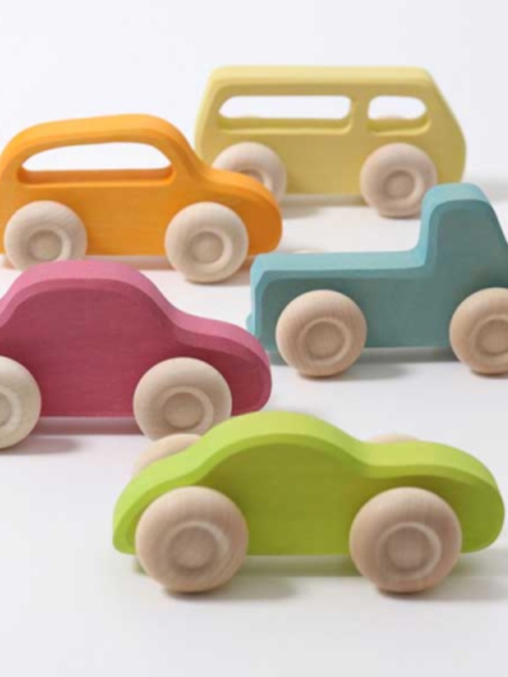 Grimms wooden cars